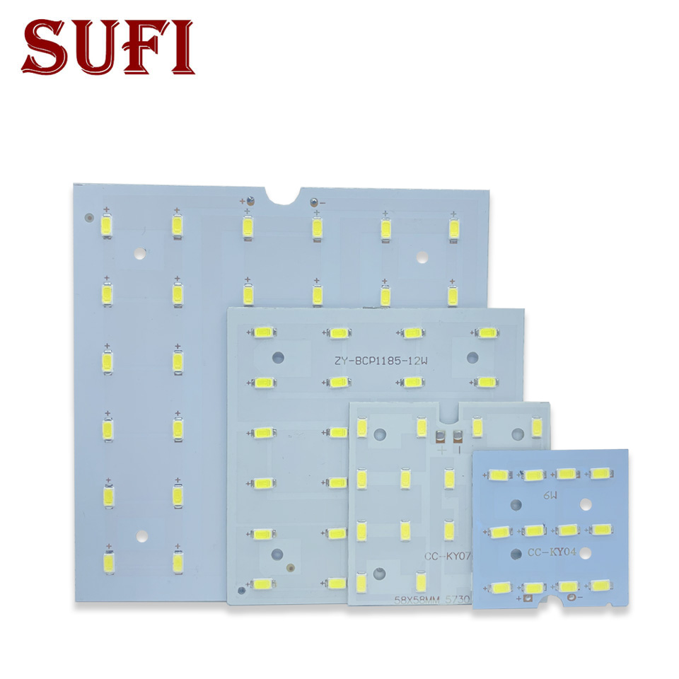 Jewelry Making Board - ชิปไส้ตะเกียงแผงไฟ LED แผงลูกปัดหลอดไฟ SMD5730ปรับไฟติดเพดาน LED 6W