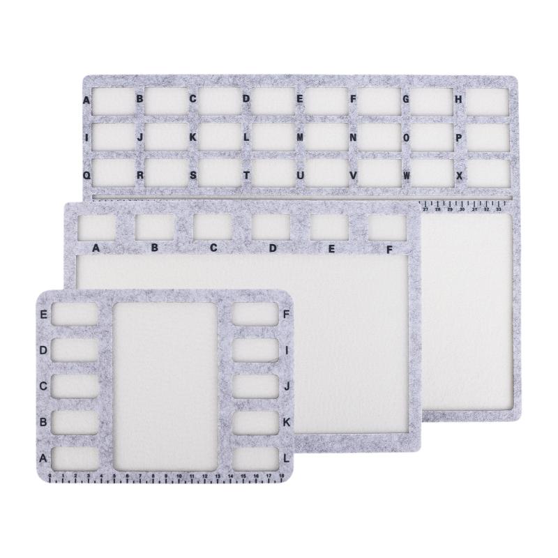 แผ่นรองร้อยลูกปัดแบบสี่เหลี่ยม - Jewelry Making Board บทวิจารณ์และราคา