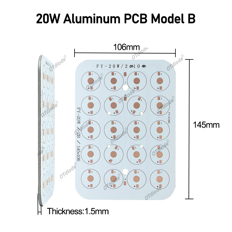 แผ่นฐานอะลูมิเนียมสำหรับ LED ร - Jewelry Making Board บทวิจารณ์และราคา
