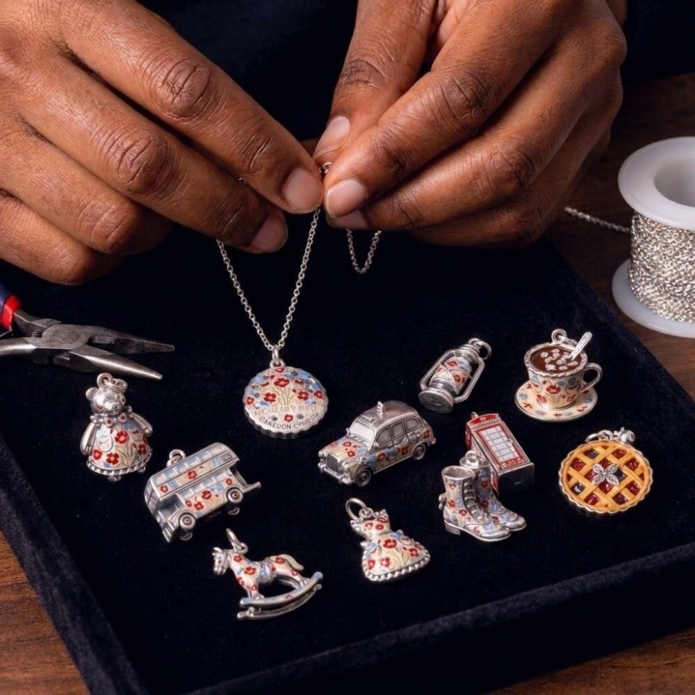 จี้การ์ตูนสแตนเลสสตีล ขนาดเล็ก - Jewelry Making London บทวิจารณ์และราคา