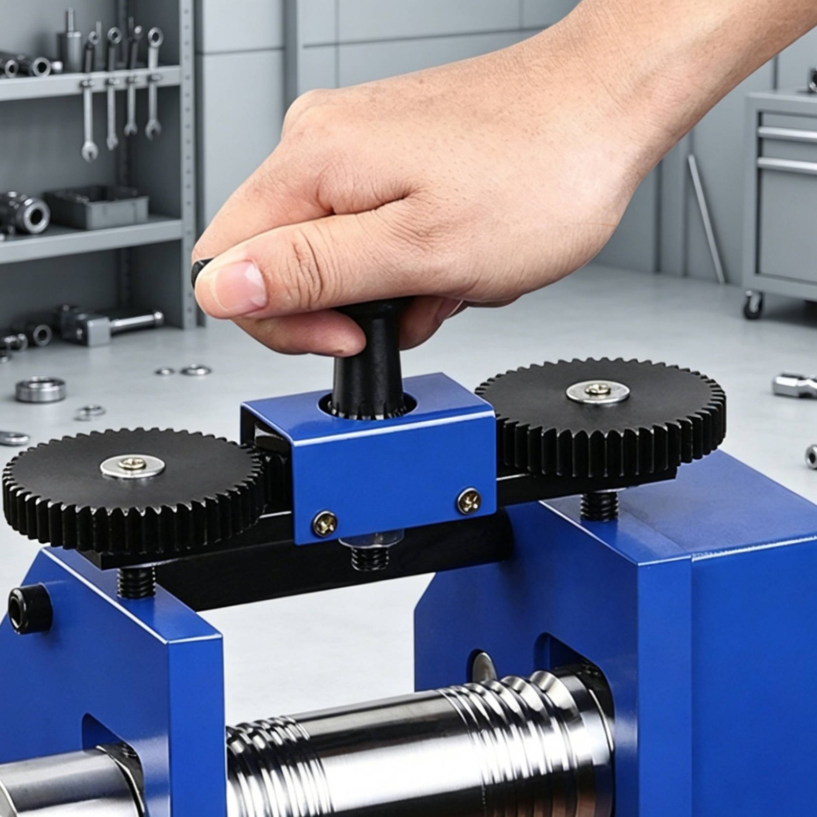 เครื่องรีดโลหะแบบมือหมุน ดีไซน - Jewelry Making Machines บทวิจารณ์และราคา