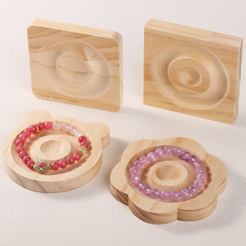1 PC DIY ไม้ธรรมชาติประดับด้วย - Jewelry Making Board บทวิจารณ์และราคา