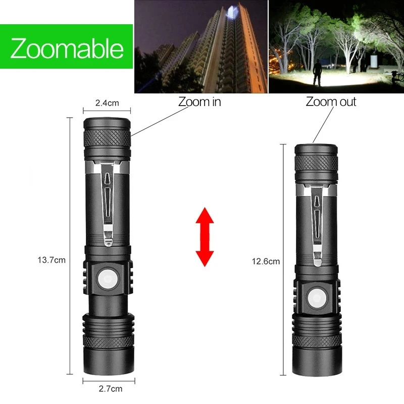 ไฟฉาย LED กำลังสูงซูมได้ไฟฉายแ - Jewelry Making Torch บทวิจารณ์และราคา