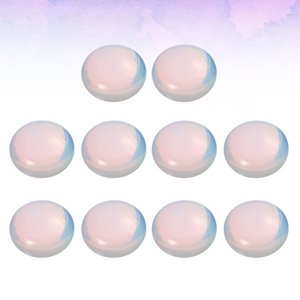 จี้หินโอปอล 10 ชิ้น สำหรับทำเค - Jewelry Making Gemstones บทวิจารณ์และราคา