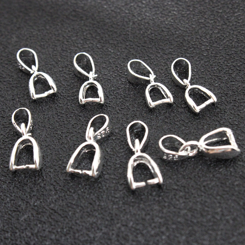 10 ชิ้น ตัวล็อกจี้แบบหนีบ ทำจา - Lobster Clasp Silver บทวิจารณ์และราคา
